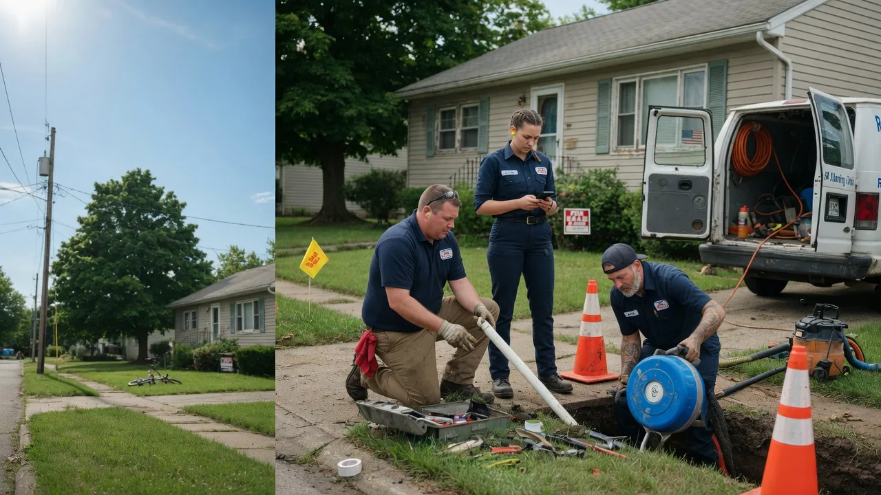 Sewer Line Repair in Ellery, IL near me